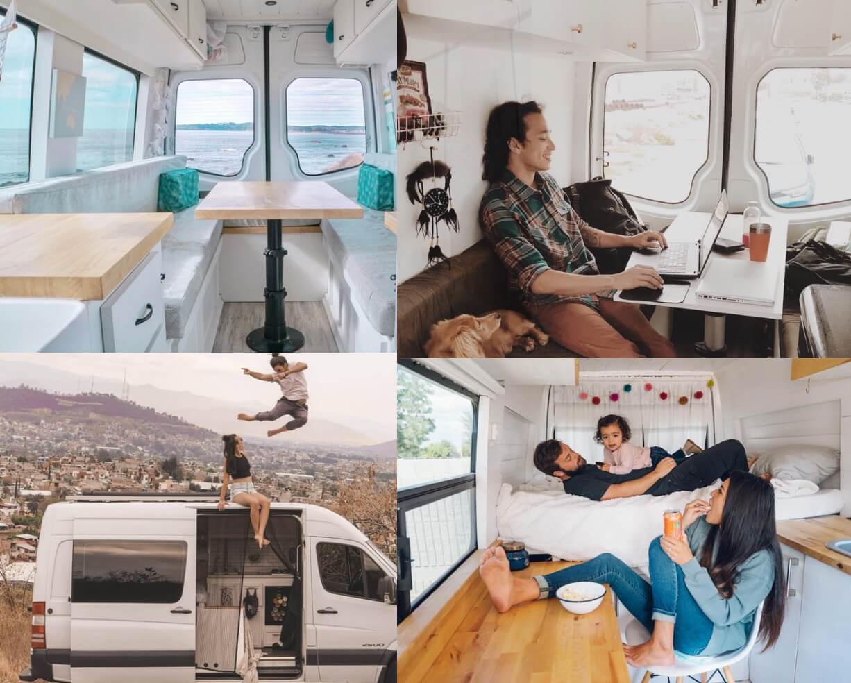 8 Vandwellers Creatively Earning Remote Income | Divine On The Road