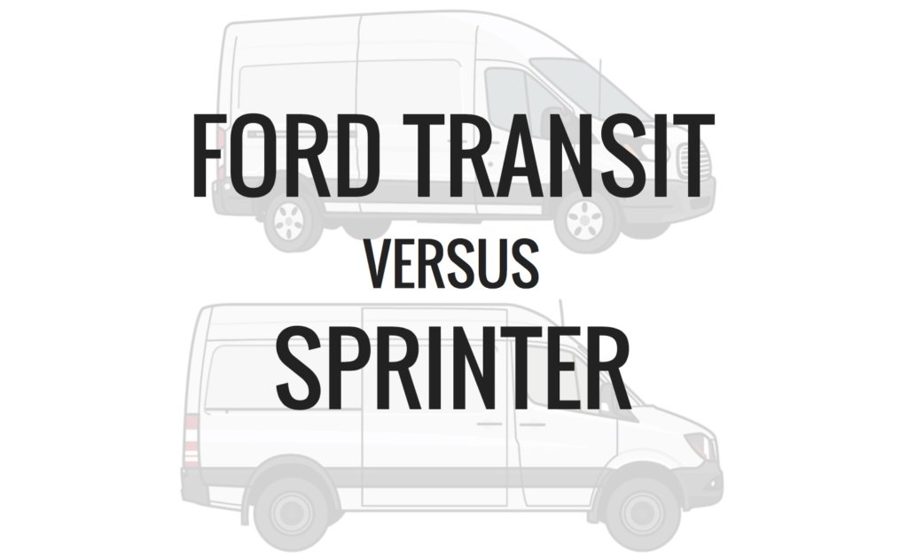 Ford Transit Vs Sprinter Divine On The Road